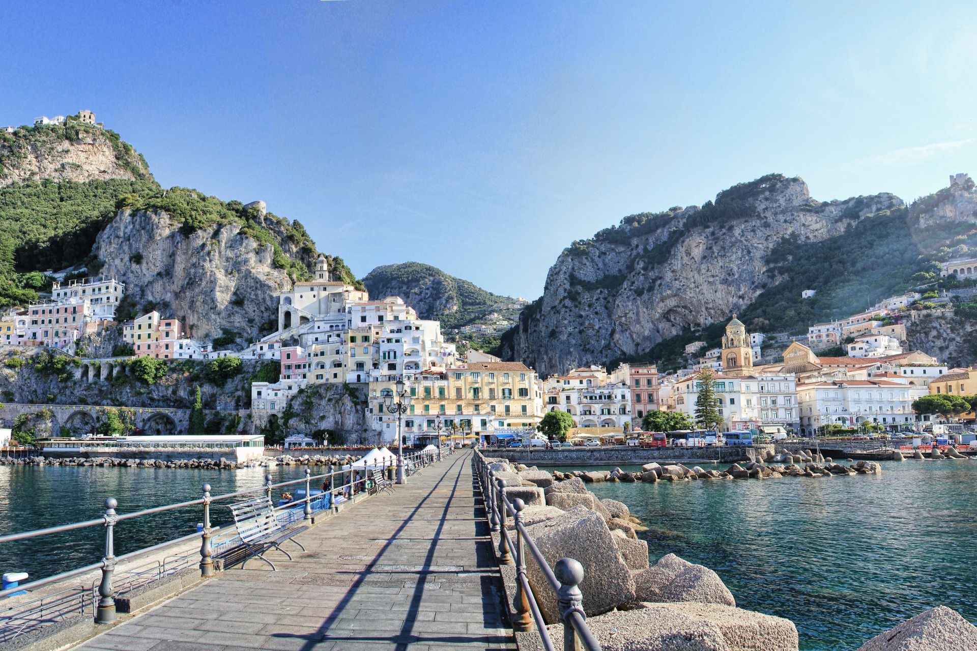 amalfi from the sea